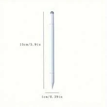 3-In-1 Universal Rubber Disc Stylus Pen, Compatible With Tablets, Smartphones, IPad Pro, IPad Mini, Surface And Chromebook