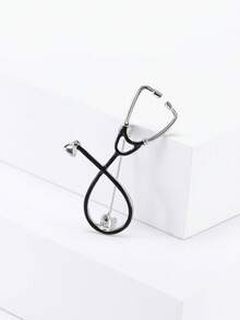 Luxuriöse emaillierte Stethoskop Broschen - Medizinische Werkzeug Pins als Schmuckzubehör für Frauen für Lässig Partys / Freundschaftsgeschenke Abzeichen Dekoration - Stethoskop - Übersicht 16