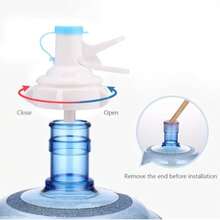 CYPNGadpiparty Soporte para Jarra de Agua de 5 Galones 5 Gallon Water Jug Dispenser Stand Encimera Antideslizante para Dispensador Agua Botellas 3- Galones con 2 Válvulas DispensadorasFashion - 219690671 - Ver 5