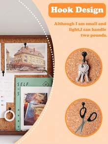 20/50pcs Music Note Push Pins, Suitable For Cork Board, Wall Hanging, Bulletin Board, Christmas Decoration, Great Gift For Friends And Valentine's Day - Multicolor - View 4