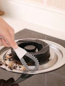 1个全新缝隙清洁刷，无死角清洁刷，厨房炉灶清洁刷，多功能烧烤清洁刷 - 彩色 - 查看 1