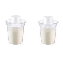 1/2/3/6个装奶粉分装瓶，旅行食品储存容器，便携式奶粉罐，小奶粉瓶，方便携带，户外宠物食品储存盒 - 彩色 - 查看 7