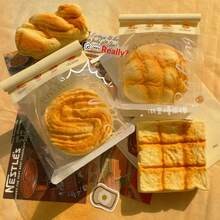 全新手工面包黄油吐司造型挤压玩具，柔软减压慢回弹挤压发泄玩具，粘性强，完美礼物 - 生日礼物 - 男孩礼物 - 女孩礼物 - 圣诞礼物 - 彩色 - 查看 3