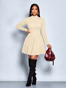 Elegant Simple Spring And Summer Women's Dress Fall Women Clothes Winter Women Clothes Homecoming Dress Thanksgiving Women Outfit Back To School Clothes Teacher Outfits,Party-Appropriate Outfit - Đỏ - Xem 1