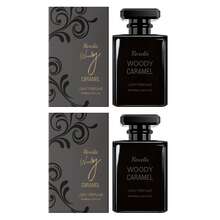 Set Of 2 Wooden Caramel Fragrance Sprays, Long-Lasting Scent, Lightweight Fragrance To Eliminate Odors, Elegant And Fresh, Everyday Perfume Spray, Valentine's Day Gift - 木質香調 - 查看 5