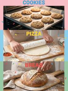 Cây cán bột silicon chấm bi nhiều màu sắc này được làm từ chất liệu silicon chống dính, thích hợp để cán bột, nướng bánh và làm bánh bao. Tay cầm thoải mái giúp thao tác dễ dàng và không tốn nhiều công sức, không bị dính bột và dễ dàng vệ sinh. Đây là một trợ thủ đắc lực trong nhà bếp của bạn. - Nhiều màu - Xem 2