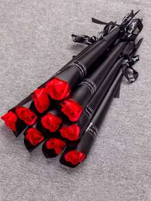 Bó hoa hồng 10 bông, hoa cẩm chướng bằng xà phòng, hoa hồng lấp lánh làm quà tặng cho bạn gái, mẹ, sự kiện công ty, khuyến mãi khai trương trung tâm thương mại, quà tặng phù dâu, quà tặng tiệc tùng, quà tặng Ngày của Mẹ, quà tặng người mẹ tốt, trang trí đám cưới, quà tặng mùa xuân - Nhiều màu - Xem 9