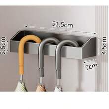 磁性雨伞架，无需钻孔，壁挂式，家用排水雨伞桶，储物柜门，雨伞收纳架，门