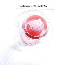 Large Durable Transparent Hamster Exercise Ball, Creative Hamster & Ferret Running Wheel Toy