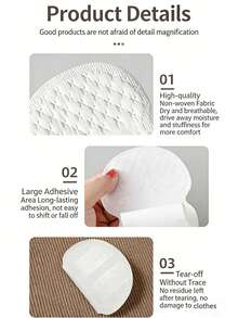 30/20/1片装腋下吸汗贴，一次性腋下吸汗贴，运动时除臭吸汗，抑制体味，减少异味，持久有效，透气隐形，吸汗贴片，轻薄吸汗，舒适无异味，使用方便，男女皆宜，适合炎热夏季使用（1片/20片/30片装），夏季降温、海滩、旅行必备。