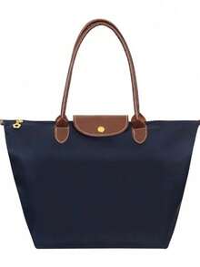 Women's FOLDING Medium Waterproof Shoulder Bag Promotion - 藍色 - 查看 1