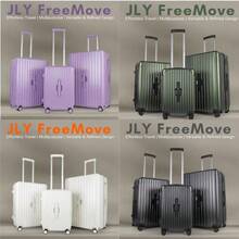 174-Piece Premium Luggage Set - PC+ABS Hard Shell, Cupholder, TSA Lock, Double Wheels (Large/Medium) - Hunter Green - View 9