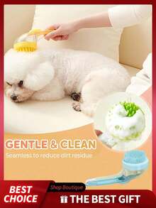 1支装狗狗洗澡刷，狗狗洗发刷，猫咪洗发刷，狗狗美容刷，猫咪美容刷，幼犬美容刷，狗狗洗澡刷，幼犬美容刷，猫咪洗澡刷 - 彩色 - 查看 6