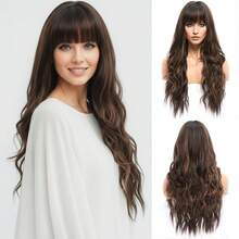 Braun mit blonden Strähnen