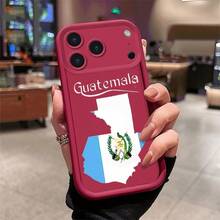 Guatemala phone case suitable for  17 16 16E 15 14 13 12 11 Pro Max 17 Air 16 Plu silicone all inclusive protection anti slip and anti fall soft case - SKU3-Guatemala - Ver 2