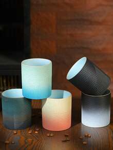 1pc 3.15-Inch High Ceramic Latte Coffee Cup, 200ml Water Mug, Creative Personal Espresso Cup, Graduation & Family Gathering Cup