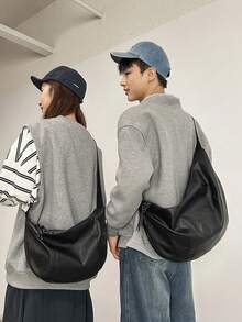 26.20厘米*25.50厘米*1.60厘米 男士日常通勤大容量斜挎包 - 彩色 - 查看 7