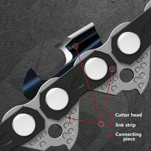 325 Pitch Low Kickback Chainsaw Chain Universal Safety Saw Chain For Wood Cutting - Black - View 6