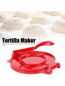 Prensa de Masa para Hacer Tortillas, Prensa de Tortilla Plegable de 8 Pulgadas, Prensa de Tortilla de maíz de aleación de Aluminio, Comedor para Cocina casera,38259318 - Multicolor - Ver 2