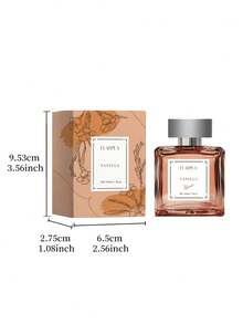 1瓶女士香草香水，1.7盎司，奶香香草味，清新持久，不含酒精，旅行装，是送给女性的理想礼物/情人节/生日礼物