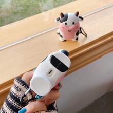 3D Q Version Cow Compatible With Pro Wireless Earphone 1/2/3 Generation Silicone Protective Cover - Valentine's Day - Compatible With New Pro 3 - 適用於Airpods Pro/Pro2 - 查看 8