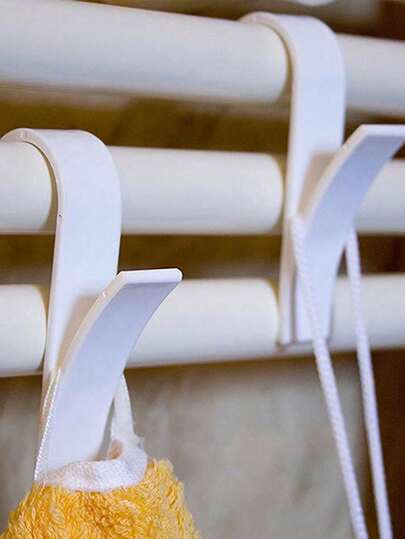 1pc Heated Towel Radiator Hook, Radiator Rail Bath Hook Holder Hanger, Plain Belt Hook, Hanging Hook For Bathroom And Kitchen Home Bathroom Decor Bathroom Organizer Back To School