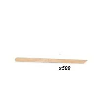 100/300/500pcs Wooden Wax Sticks, Eyebrow Wax Sticks For Hair Removal, Small Popsicle Sticks, Handmade Wooden Sticks - Apricot - View 11