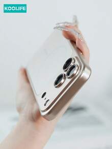 Koolife 1 pieza Funda de teléfono de PC con adsorción magnética ultra delgada, con ventana grande, acabado mate, botones independientes, protección elevada para la lente, compatible con iPhone 17/17 Pro/17 Pro Max - Touka - Ver 3