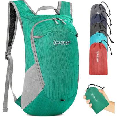 Mochila Deportiva Ultraligera Impermeable de 18 Litros, Mochila Viaje Plegable y Resistente al Agua para Hombre y Mujer, Mochila Aire Libre Ciclismo y Senderismo,38340594