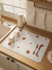 1 rolka nieprzylepnej wykładziny do szafek, wzór czerwonej truskawki, mata do szuflady, antypoślizgowa podkładka do lodówki, wodoodporna i olejoodporna mata do lodówki EVA, przezroczysta wykładzina do szafek z nadrukiem owoców, podkładka na stół, wiosenno-letnie propozycje, prezenty dla druhen, wystrój pokoju, sypialni, na plażę, podróże, dla mężczyzn, dla kobiet, wakacje, dzień kobiet, niezbędne akcesoria podróżne, upominki ślubne, Y2K, sypialnia, akcesoria samochodowe dla kobiet, wystrój kuchni - truskawka - Zobacz 4