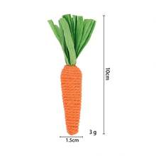 1pc 2026 New Mini Carrot Decor Ornament, European And American Easter Tray Decoration - Easter Gift - Perfect Gift - Holiday Gift - متعدد الألوان - مشاهدة 8