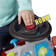 JCH-Radio Flyer Busy Buggy Sit to Stand Toddler Ride On Toy Red Ages 1-3 Years - como en la foto - Ver 7
