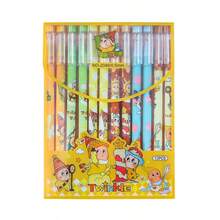 12pcs/Box Kpop Demon Hunters Cartoon Witch Girl Group Star Design Erasable Neutral Pens, Thermal Erasable Pens, Student Writing Pens, Back To School Gift - Multicolor - View 5