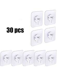 8pcs/15pcs/20pcs Picture Frame Hanging Tool - Nail-Free Wall Hanging Nails, Photo Album Frame Wall Hanging Hooks