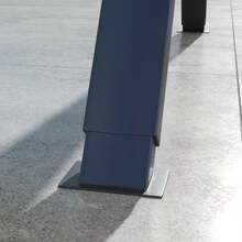 Swing With Adjustable Sunshade, Seat Cushion, Protective Cover, 2-Seater Garden Swing, Load Capacity Up To 220kg, UV 30+ Swing Bench For Garden, Terrace, 150x120x182cm, Cream White - White - View 7