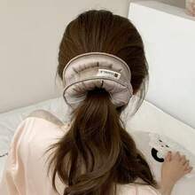 1 chiếc dây buộc tóc ngủ siêu mềm mại, có đệm, độ đàn hồi cao, không gây hư tổn, dây buộc tóc lớn, dây buộc tóc hình gối, dây buộc tóc ngủ 3D mềm mại, dụng cụ uốn tóc khi ngủ, phụ kiện chống tĩnh điện, dây buộc tóc dễ thương, phụ kiện làm đẹp tóc tại nhà - Nhiều màu - Xem 9