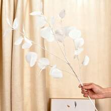 1pc/2pcs Apple Leaf Branch Lamp With 30 LED Artificial Tree Lights, Suitable For Bedroom Headboard Decor, Tabletop Decor, Wedding, Party, Thanksgiving, Christmas, Valentine's Day And Back To School Home & Office Decoration - White - View 8