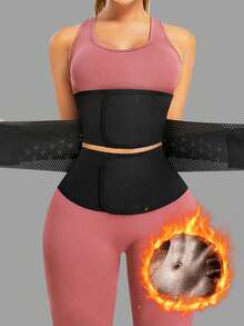 女士运动腰带、女士束腰带、女士塑形腰带、腹部和腰部塑形紧身胸衣、腹带、腹部支撑带、桑拿腰带、运动腰带、腹部训练工具、塑形带、运动腰带、腹部训练、紧身胸衣腰带、女士腹部控制腰带、瑜伽跑步腰带、送朋友的礼物 - 黑色 - 查看 7