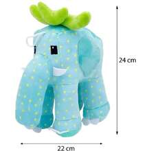 Genérico Peluche Steal a Brainrot Juguete de Videojuego Roba un Brainrot Personajes Virtuales Coloridos Modelo a Elegir (Elefante Mora),38258258 - Champán - Ver 6