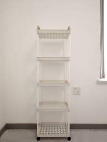 这款带轮子和把手的五层/四层/三层置物架适合存放节日礼物，节省空间，且易于拆卸。它可用于角落、卧室、浴室、厨房、玄关、客厅和阳台等场所。移动、拆卸和组装都非常方便。它可用于高效整理和存放零食、书籍、玩具和其他家居用品。