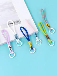 1pc Creative & Fashionable Accessory Keychain, Phone Lanyard, Bag Strap, Water Bottle Handle, Small Gift, Wholesale Available - Multicolor - View 3