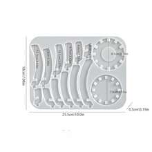 nnPortavelas y molde de resina moldes de silicona de fundición de resina para decoración del hogar y fabricación de velascc - titular de ehd5326 - Ver 3