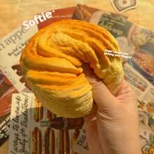 2026 New - 2pcs Viral Pull-Apart Butter Toast Squishy - Wet Soft & Stringy Slow-Rise Stress Toy, Ripping ASMR Fidget, Anxiety Relief Desk Companion- Perfect Gift - Birthday Gift - Boy's Gift - Girl's Gift - Easter Gift - Valentine's Day Gift - Multicolor - View 9