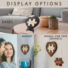 1pc Personalized "Will You Be My Girlfriend?" Valentine's Day Puzzle Proposal Card, Customizable Love Message, Surprise Proposal Gift