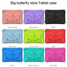 Pink Butterfly Element Shockproof High-Quality EVA Material 1pc Butterfly Stand Drop-Proof Waterproof Suitable For Multi-Brand Tablet Protective Case Spring Gift - Pink Orange - View 8