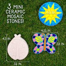 Kit Pintura Piedras Decorativas Niños - Set Manualidades Jardín con 3 Piedras y 6 Pinturas - Juego Artístico DIY Mariposas - Regalo Creativo 8+ años,38259454 - Marrón - Ver 6