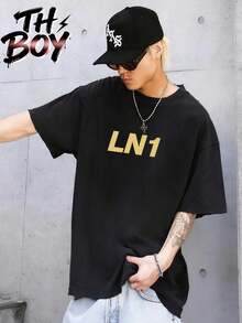 1PS F1 2025 World Champion T-Shirt, World Champion 2 Side  Print T-Shirt, F1 Driver Norris, Formula Gift, Norris Lover Tee, Unisex,Made Of Cotton, Comfortable And Breathable - màu đen - Xem 3