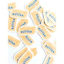 Salted Butter Party Confetti Butter Yellow Table Decorations For Birthday Parties Brunches Baby Showers - như hình - Xem 4