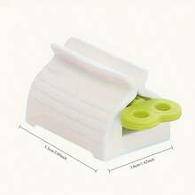 牙膏挤压器套装 - 牙膏、洗面奶和化妆品分装器 - 浴室工具牙膏挤压器 - 彩色 - 查看 7