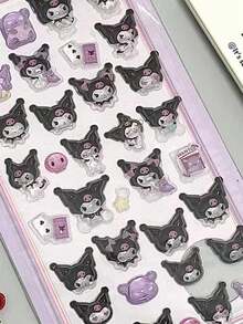 3D贴纸、可爱儿童贴纸、贴纸材料、文具批发、玩具 - 彩色 - 查看 7